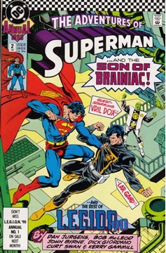 Adventures of Superman Annual #2 [Direct]-Very Fine (7.5 – 9)