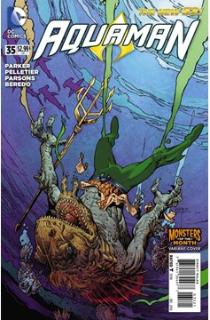 Aquaman #35 Monsters Variant Edition (2011)