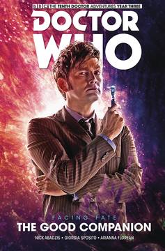 Doctor Who 10th Doctor Facing Fate Hardcover Graphic Novel Volume 3 Good Companion