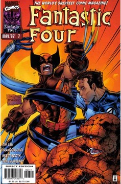 Fantastic Four #7 [Direct Edition]-Very Fine (7.5 – 9)