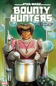 Star Wars Bounty Hunters #40 Mike Del Mundo Life Day Variant (Dark Droids)