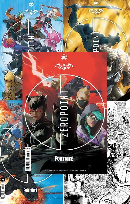 Batman Fortnite Zero Point #1 To #6 Complete Set of Six Comics – Pre Purchase!