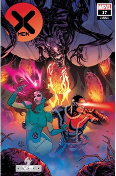 X-Men #17 Dauterman Marvel Vs Alien Variant (2019)