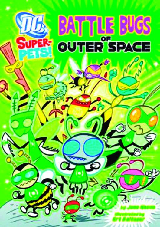 DC Super Pets Young Reader Graphic Novel Battle Bugs of Outer Space