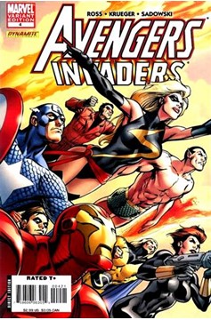 Avengers Invaders #4 (Davis Variant) (2008)