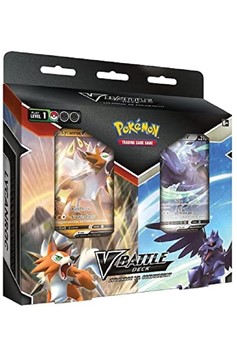 Pokémon TCG: V Battle Deck Bundle - Lycanroc V vs. Corviknight V