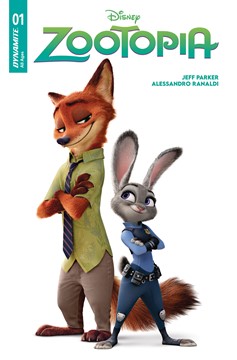 Zootopia #1 Cover K 1 for 10 Incentive Movie Characters Foil