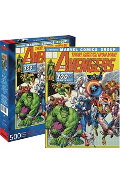 Marvel Avengers Cover 500 Piece Puzzle