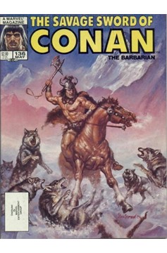 The Savage Sword of Conan #136