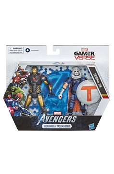 Avengers Gamerverse 6 Inch Iron Man Taskmaster Action Figure 2 Pack Cs