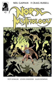 Neil Gaiman Norse Mythology #3 Cover A Russell