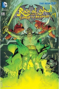Batman and Robin #23.30 Ras Al Ghul Lenticular Cover (2011)