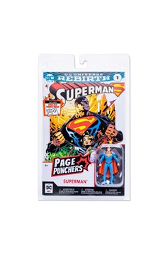 Superman Rebirth Page Punchers 3-Inch Scale Action Figure with DC Universe 