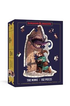 Dungeons & Dragons Mini Shaped Jigsaw Puzzle: The Mimic Edition