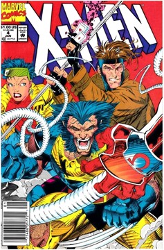 X-Men Volume 2 #4 Newsstand Edition