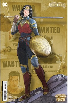 Wonder Woman #12 Cover E Mikel Janin Resistance Card Stock Variant (Absolute Power)