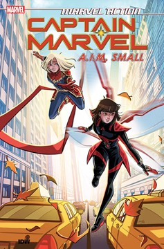 Marvel Action Captain Marvel Graphic Novel Volume 2 Aim Small