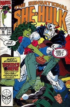 The Sensational She-Hulk #24-Near Mint (9.2 - 9.8)