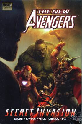 New Avengers Hardcover Graphic Novel Volume 8 Secret Invasion Book 1
