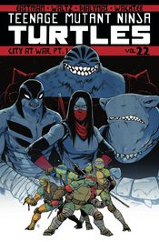 Teenage Mutant Ninja Turtles Ongoing Graphic Novel Volume 22 City At War Part 1