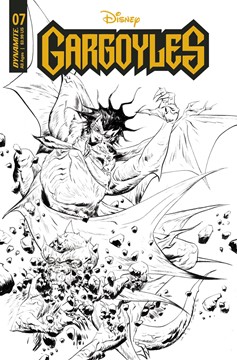 Gargoyles #7 Cover V 1 for 10 Last Call Incentive Lee Line Art