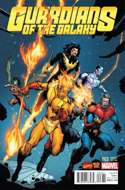Guardians of Galaxy #3 1 for 20 Marvel 92 Variant