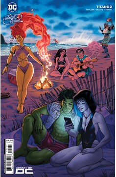 Titans #2 Cover E Joe Quinones Swimsuit Card Stock Variant