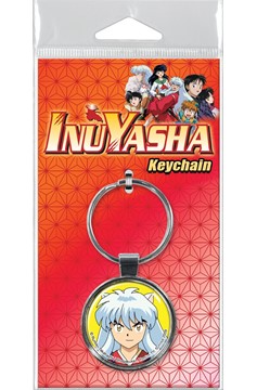 Inu Yasha On Yellow Keychain