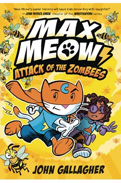 Max Meow Hardcover Graphic Novel Volume 5 Attack of the Zombees