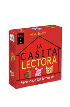 Phonics In Spanish - La Casita Lectora Caja 1: Reconozco Las Letras A-L (Nivel I Nicial) / The Reading House Set 1: Letter Recognition A-L (Hardcover Book)