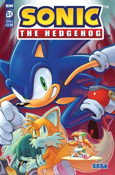 Sonic the Hedgehog #51 Cover A Hammerstrom