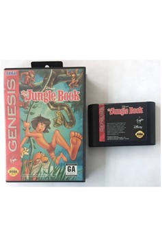 Sega Genesis The Jungle Book No Manual 