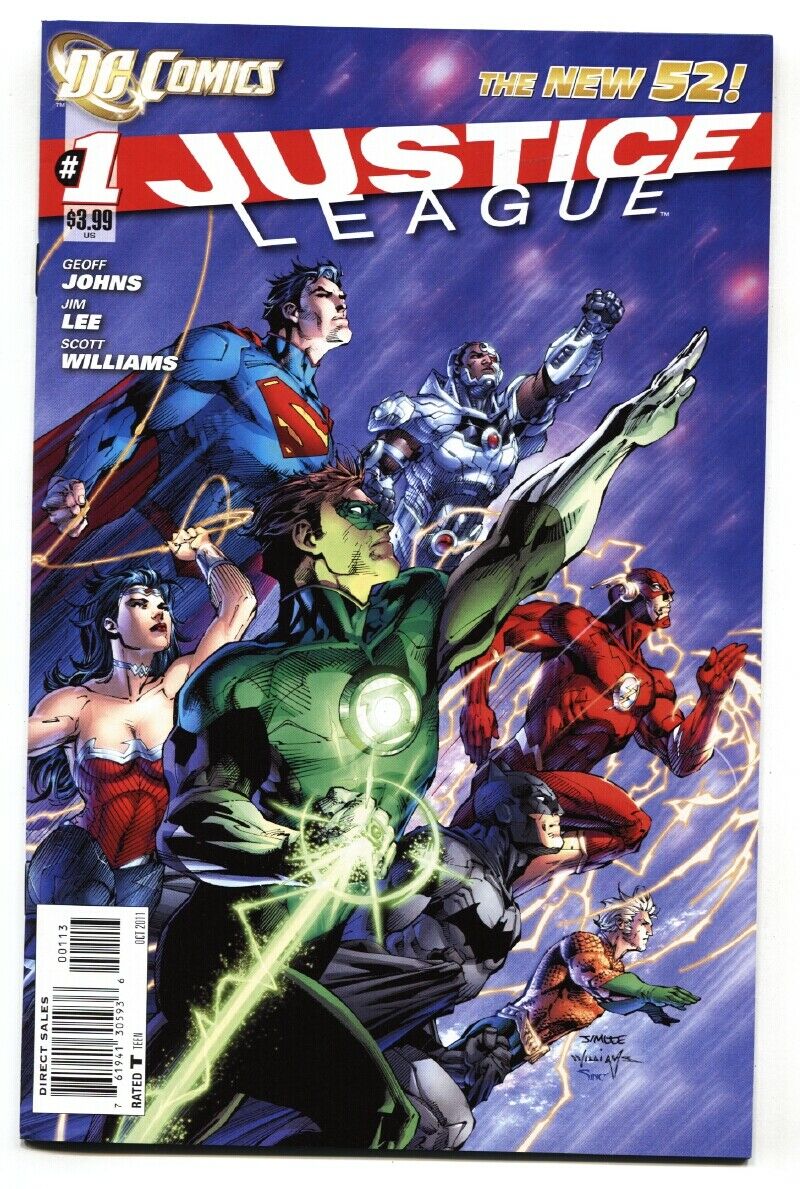Justice League #1 (New 52) 3rd Printing