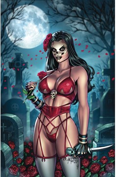 Grimm Fairy Tales 2024 Valentines Day Lingerie Pinup Special Cover A Reyes (Mature)