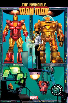 Invincible Iron Man #6 Bob Layton Connecting Variant (2022)