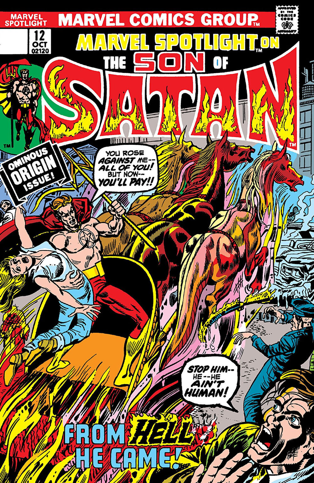 Marvel Spotlight On: The Son of Satan Volume 1 #12