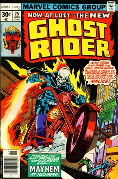 Ghost Rider #25 [30¢]-Near Mint (9.2 - 9.8)