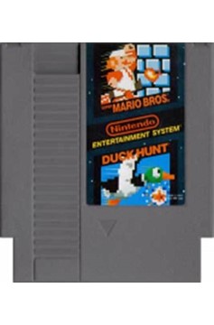Nintendo Entertainment System Nes Super Mario Bros/Duck Hunt Pre-Owned