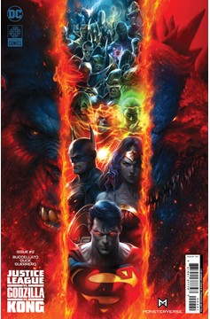Justice League Vs Godzilla Vs Kong #2 Cover D 1 for 25 Incentive Francesco Mattina Card Stock Variant (Of 7)