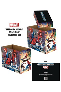 FCBD 2022 Marvel Spider-Man Short Comic Storage Box (5 Pack)