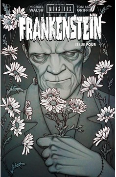 Universal Monsters Frankenstein #4 Cover D 1 for 25 Incentive Jenny Frison Classic Horror Black & White (Of 4)