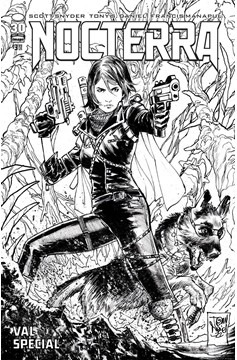 Nocterra Special Val (One-Shot) Cover G 1 for 50 Incentive Daniel Black & White