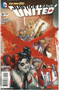 Justice League United #9 Harley Quinn Variant Edition