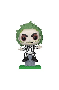 Beetleguice - Beetlejuice on Tombstone Funko Pop! Plus Vinyl Figure