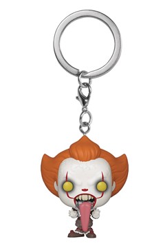 Pocket Pop It Chapter 2 Pennywise W/ Dog Tongue Keychain