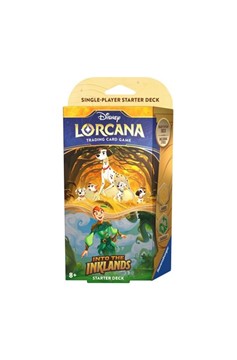 Disney Lorcana Tcg: Into The Inklands Starter Deck (Emerald & Amber)