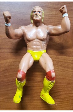 Ljn Wwf 1984 Hulk Hogan Figure Pre-Owned