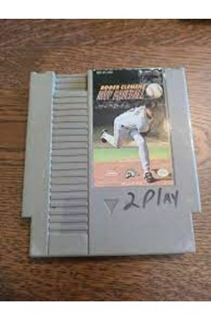 Nintendo Nes Roger Clemens Mvp Baseball Pre-Owned