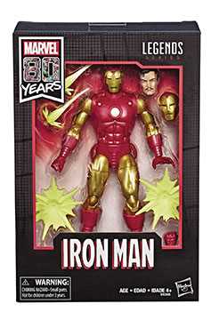 Marvel Legends 80th Anniversary Comic Iron Man 6 Inch Action Figure