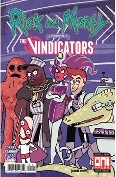 Rick and Morty Presents The Vindicators #1 Cover B